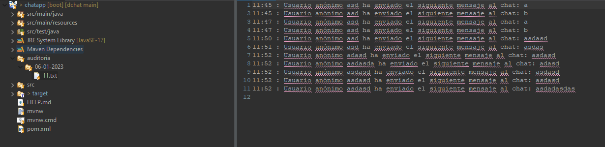 AuditoriaDChat